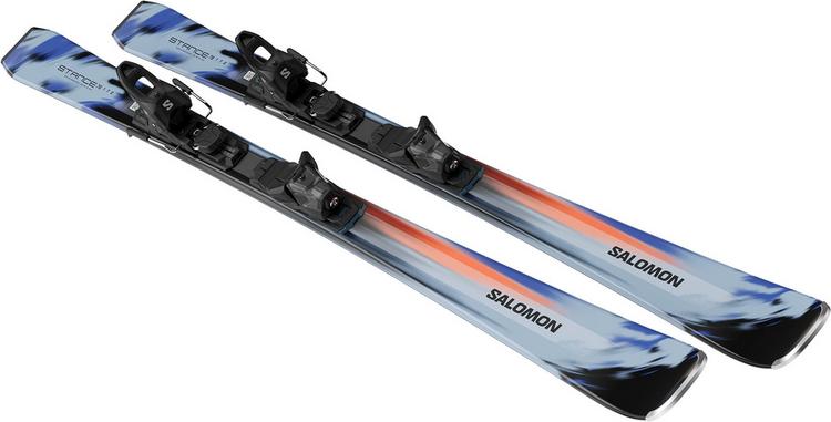 Salomon Salomon All-Mountain Ski Herren - blissful blue-black-nasturtium - 0 | SportScheck