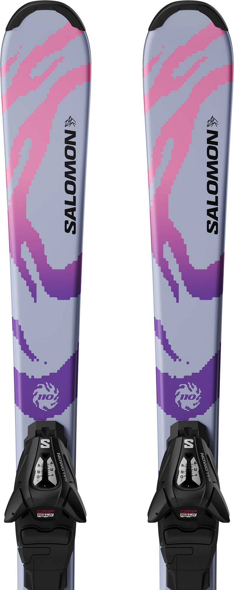 Salomon Salomon All-Mountain Ski Kinder - cosmic sky-pastel pink-ultra violet - 1 | SportScheck