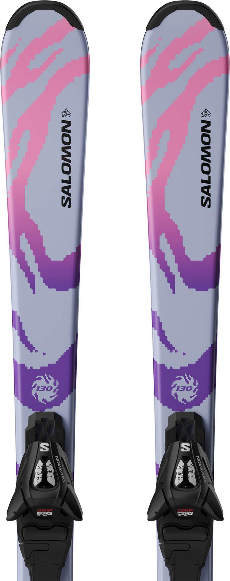 Salomon Salomon All-Mountain Ski Kinder - cosmic sky-pastel pink-ultra violet - 1 | SportScheck