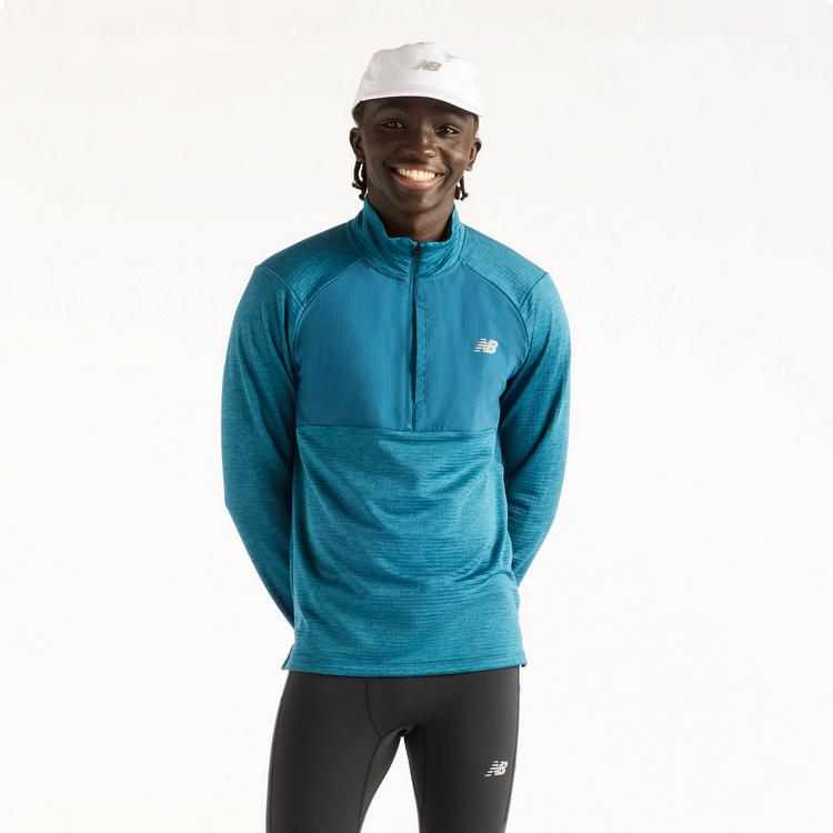 NEW BALANCE NEW BALANCE Athletics Heat Grid Funktionsshirt Herren - Blue - 0 | SportScheck
