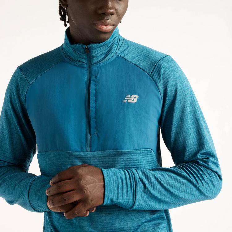 NEW BALANCE NEW BALANCE Athletics Heat Grid Funktionsshirt Herren - Blue - 3 | SportScheck