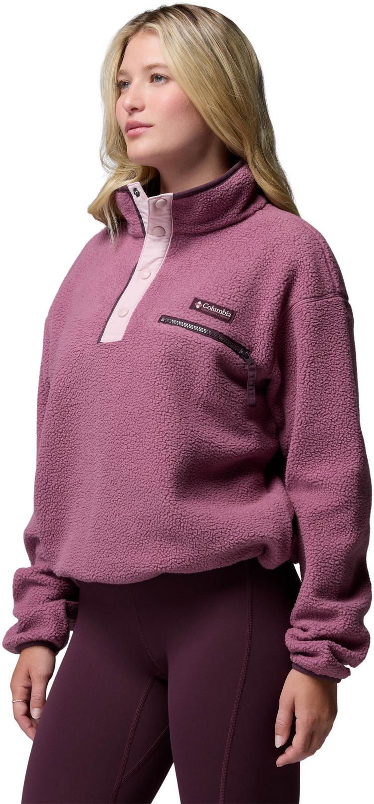 Columbia Columbia Helvetia II Fleeceshirt Damen - antique mauve-mineral pink - 2 | SportScheck
