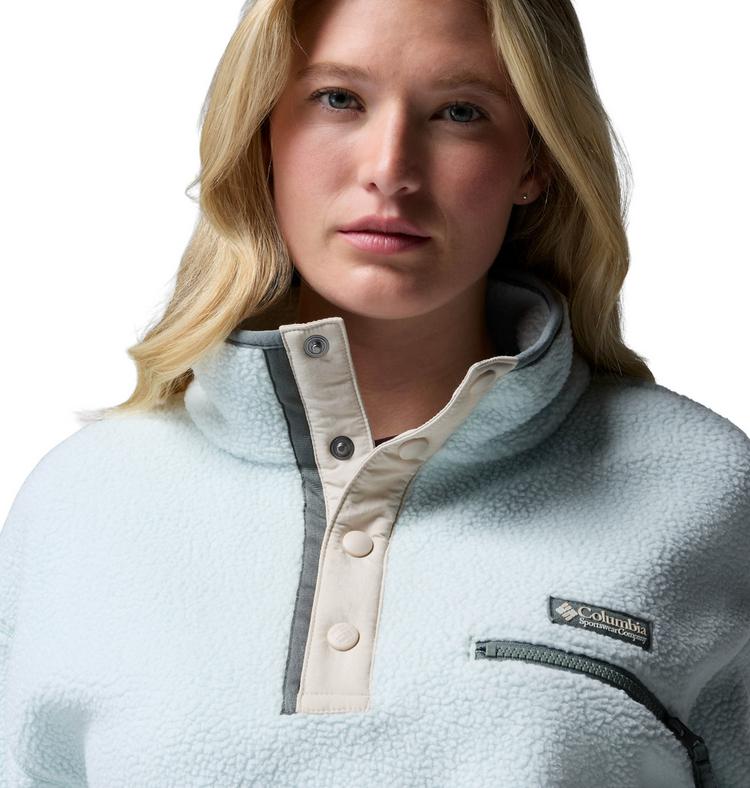 Columbia Columbia Helvetia II Fleeceshirt Damen - tea light-dark stone - 4 | SportScheck