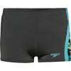 SPEEDO Badehose Jungen - blk-dkgrn