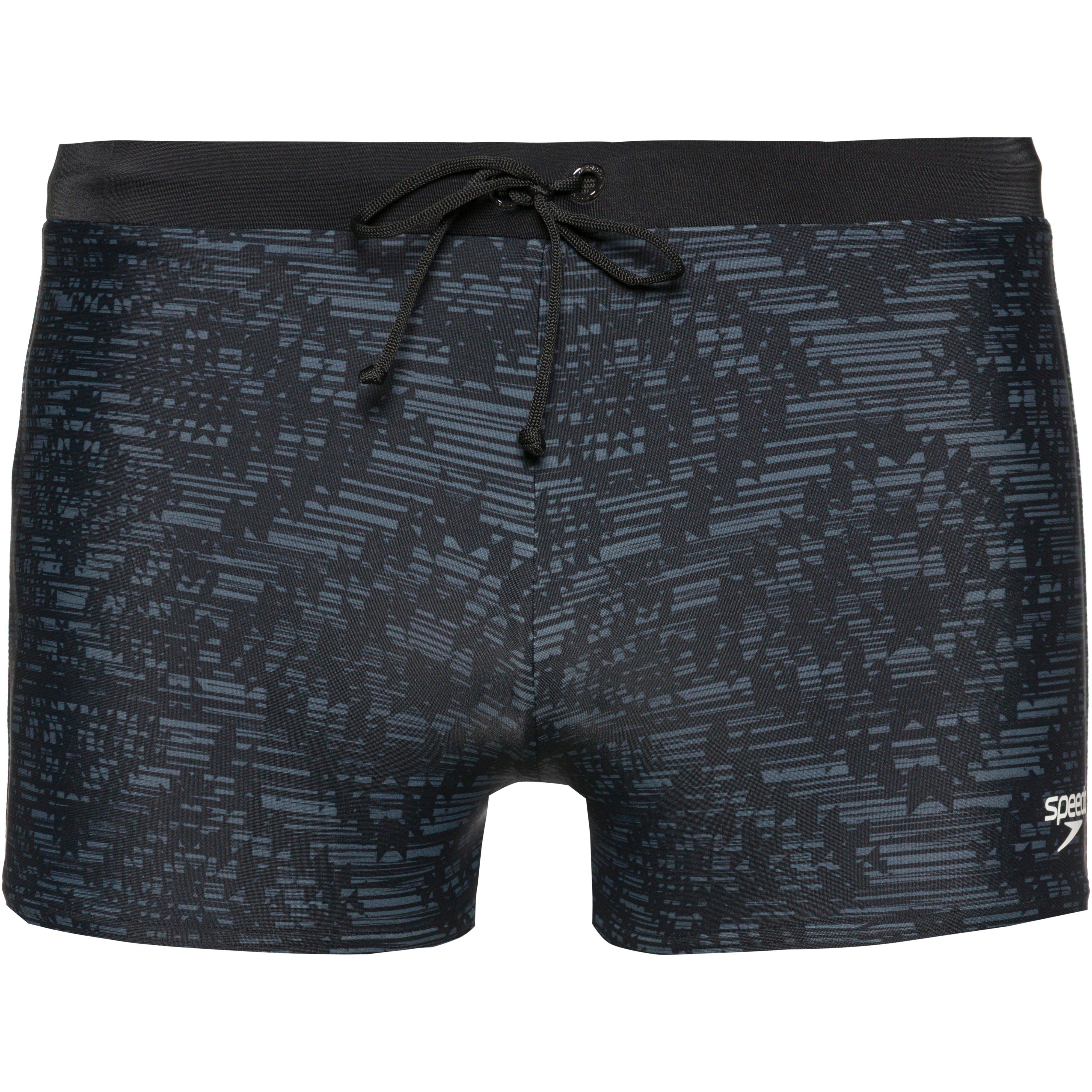Speedo Herren Schwarz Badehose - Größe Größe 8