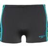 SPEEDO Badehose Herren - blk-grn
