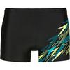 SPEEDO Badehose Herren - blk-grn