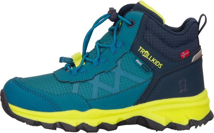 Trollkids Trollkids Trolltunga Mid Wanderschuhe Kinder - harbor blue-spring leaf-dark indigo - 0 | SportScheck