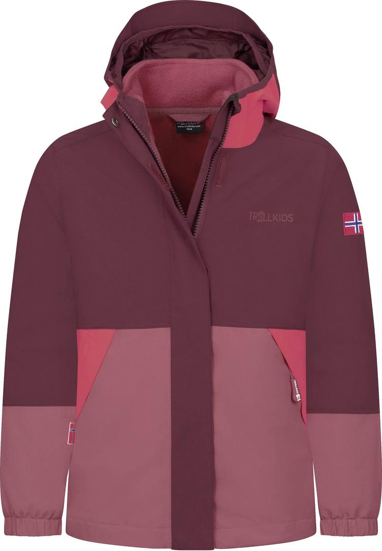 Trollkids Trollkids Kjerag 3in1 Doppeljacke Kinder - frozen berry-deep ruby - 0 | SportScheck