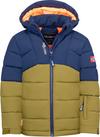 Trollkids Gryllefjord Steppjacke Kinder - spruce green-navy