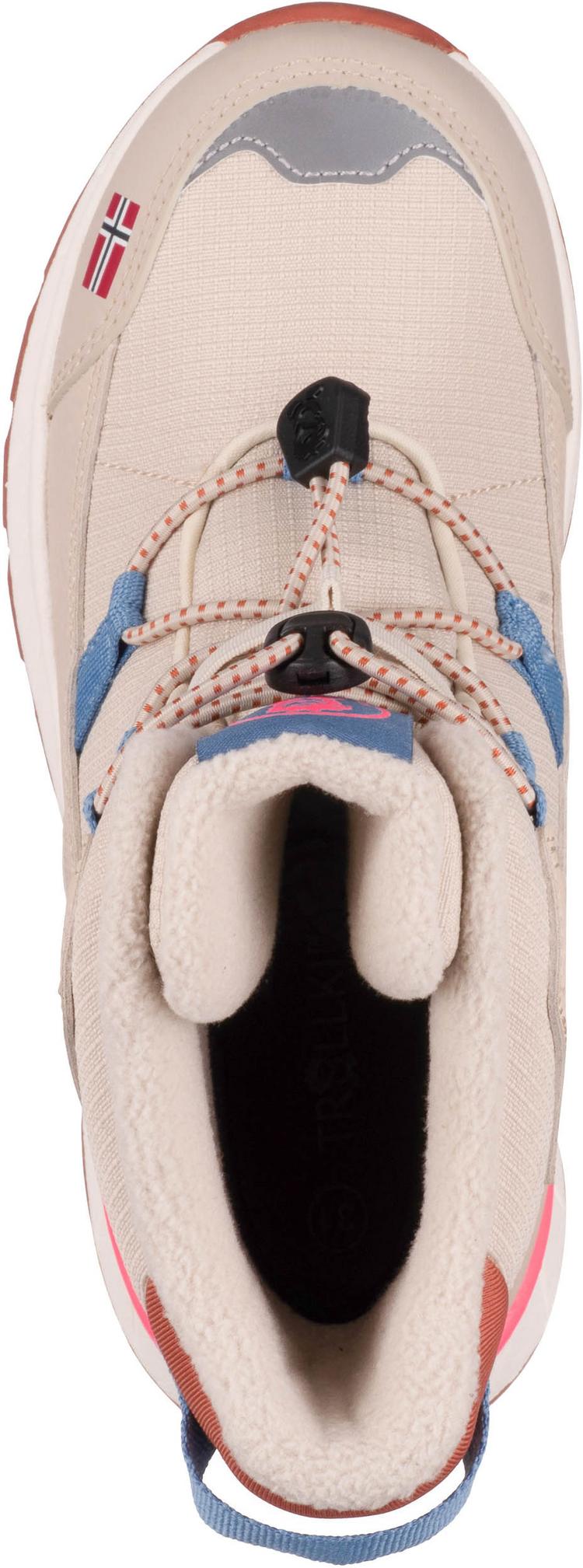 Trollkids Trollkids Nordkapp Winterschuhe Kinder - sandstone-teak brown-shadow blue-pink salmon - 0 | SportScheck