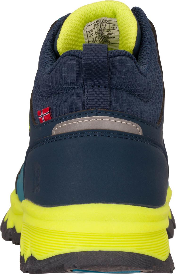 Trollkids Trollkids Trolltunga Mid Wanderschuhe Kinder - harbor blue-spring leaf-dark indigo - 4 | SportScheck