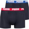 PUMA EVERYDAY 2P Unterhose Herren - black-blue-red