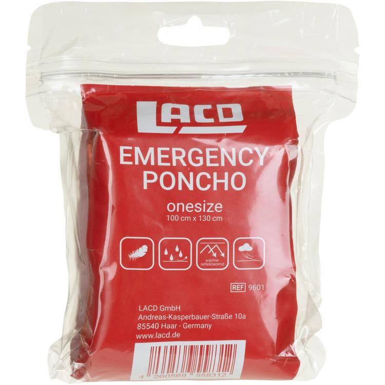 LACD LACD Emergency Poncho Poncho - transparent - 0 | SportScheck