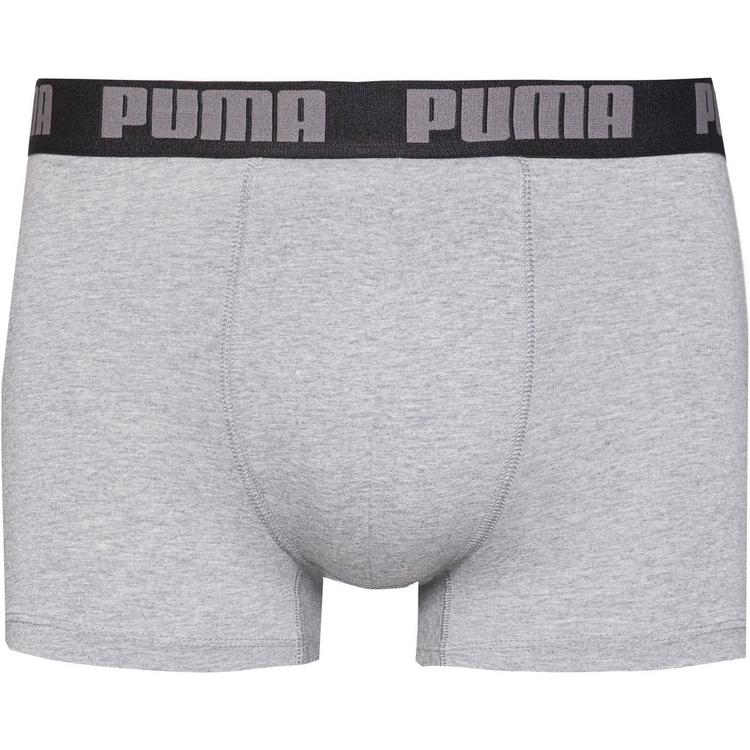 PUMA PUMA EVERYDAY 2P Unterhose Herren - grey melange-black - 1 | SportScheck