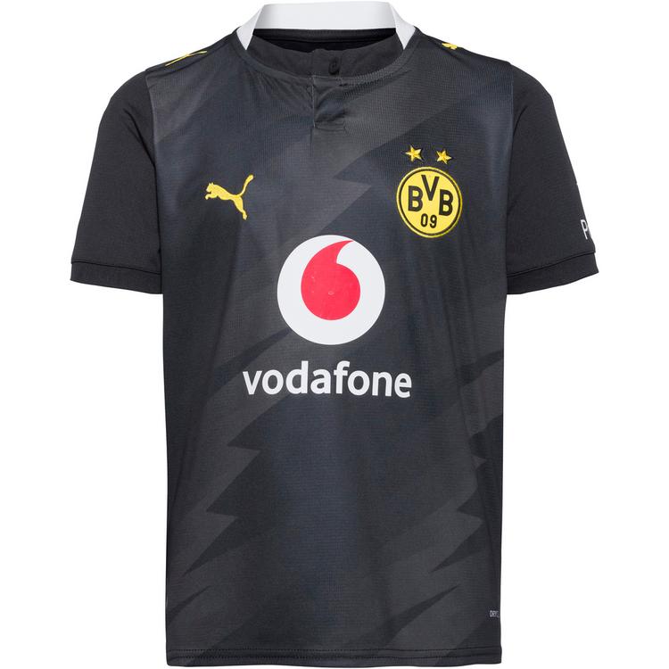 PUMA PUMA Borussia Dortmund 26-27 Ausw&auml;rts Teamtrikot Kinder - puma black-flat dark gray - 0 | SportScheck