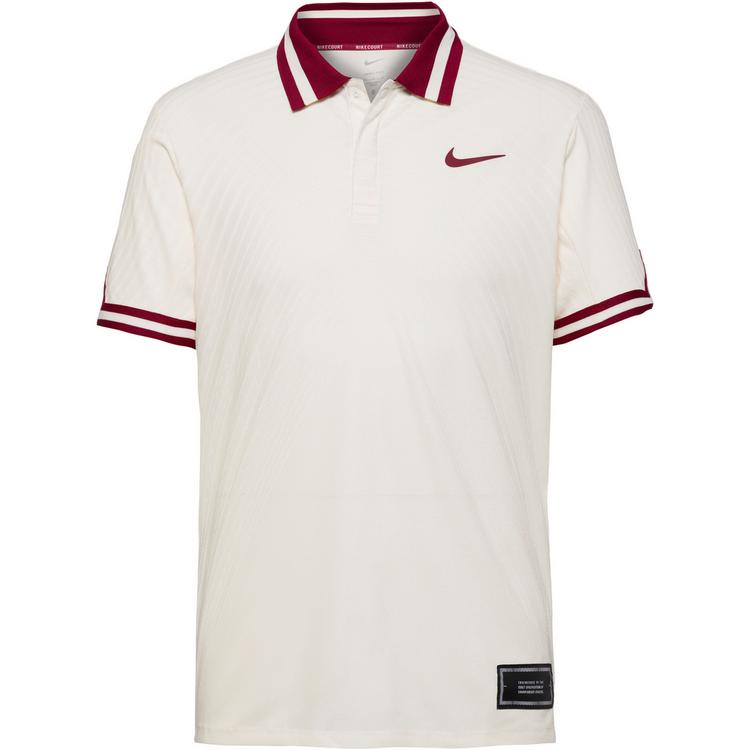 Nike Nike Slam U2 Poloshirt Herren - pale ivory-team red - 0 | SportScheck