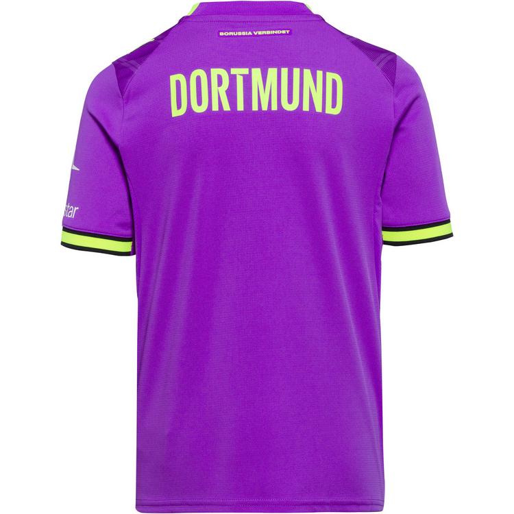 PUMA PUMA Borussia Dortmund 26-27 3rd Teamtrikot Kinder - purple glimmer-yellow alert - 0 | SportScheck