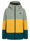 Ziener Skijacke Kinder - turquoise ocean