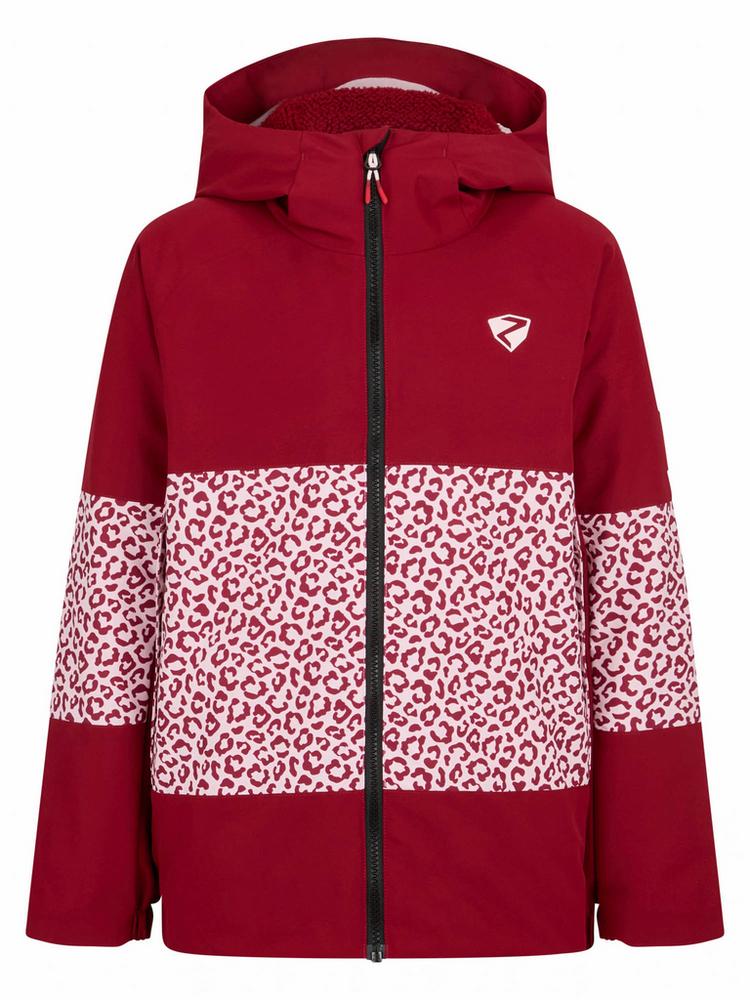 Ziener Ziener Skijacke Kinder - red leo - 0 | SportScheck