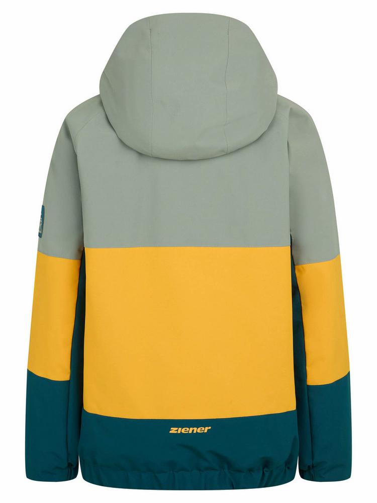 Ziener Ziener Skijacke Kinder - turquoise ocean - 0 | SportScheck