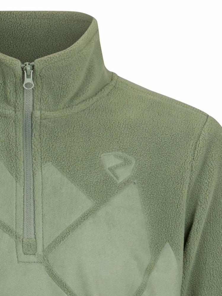 Ziener Ziener JONKI Fleeceshirt Kinder - dusty green - 0 | SportScheck