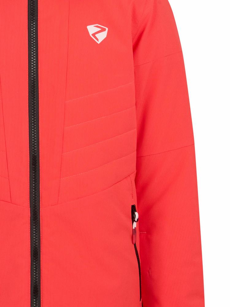Ziener Ziener Skijacke M&auml;dchen - fiery red stru tex - 0 | SportScheck