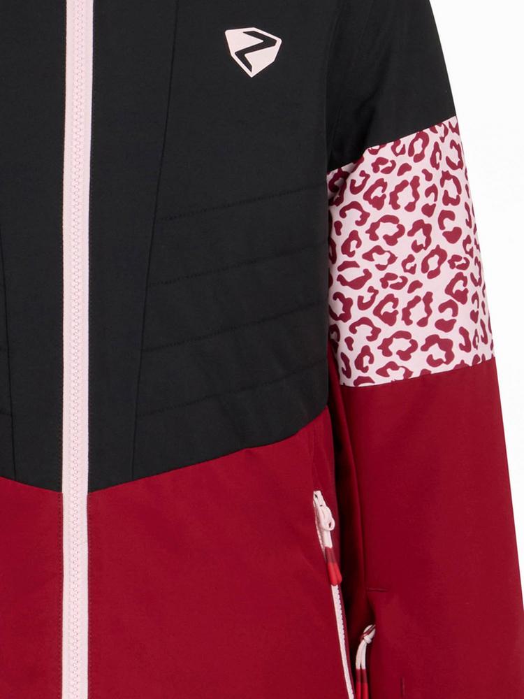 Ziener Ziener Skijacke M&auml;dchen - wine pigment - 0 | SportScheck