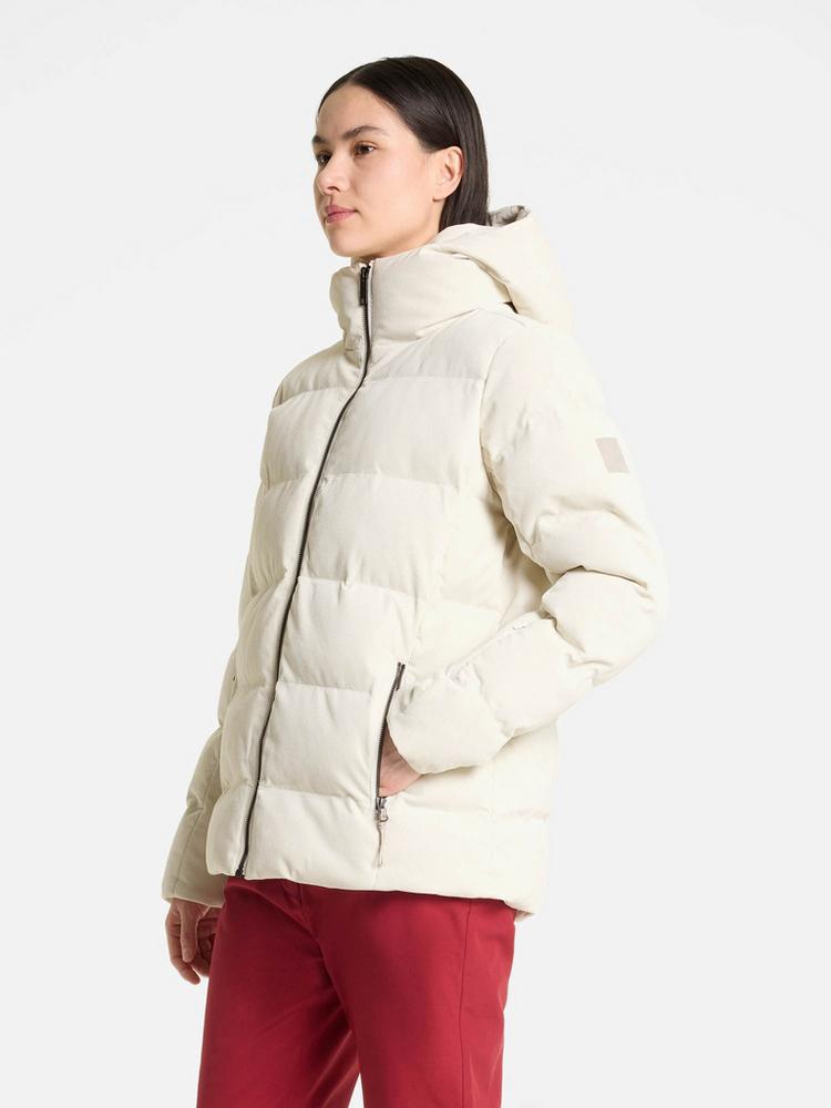 Ziener Ziener TRAVA-Z Skijacke Damen - white fog cord - 1 | SportScheck