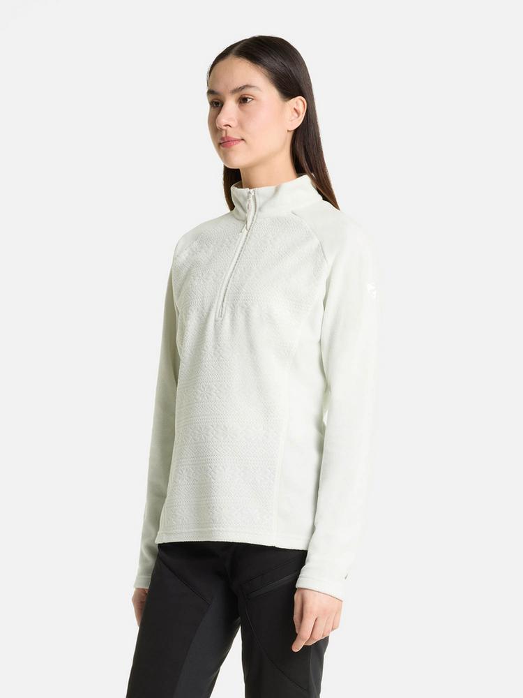 Ziener Ziener Fleeceshirt Damen - white fog - 1 | SportScheck