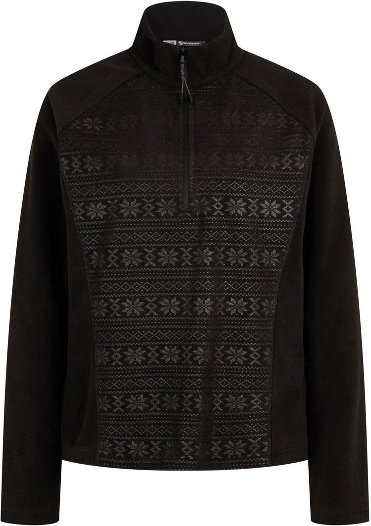 Ziener Ziener Fleeceshirt Damen - black.black - 0 | SportScheck