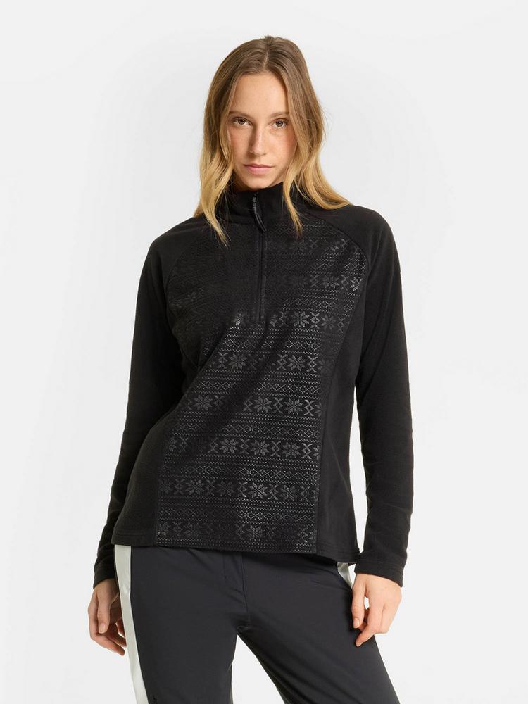 Ziener Ziener Fleeceshirt Damen - black.black - 0 | SportScheck