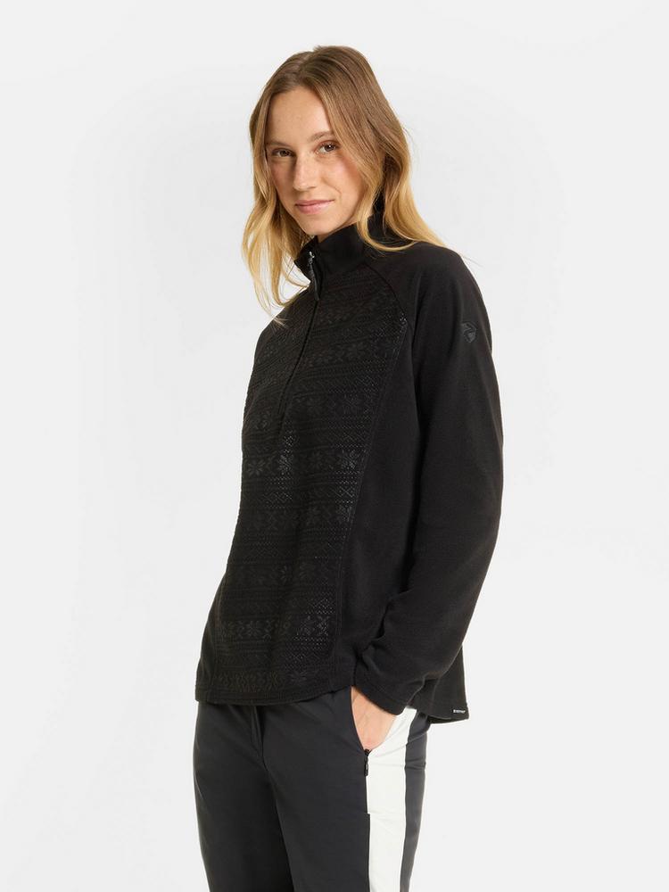 Ziener Ziener Fleeceshirt Damen - black.black - 1 | SportScheck