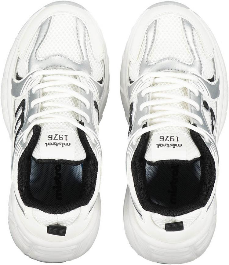 Mistral Mistral Retro Tech Jr. Sneaker Jungen - white-black-silver - 0 | SportScheck