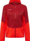 Mammut Aenergy Fleecejacke Damen - dark mammut red-mammut red