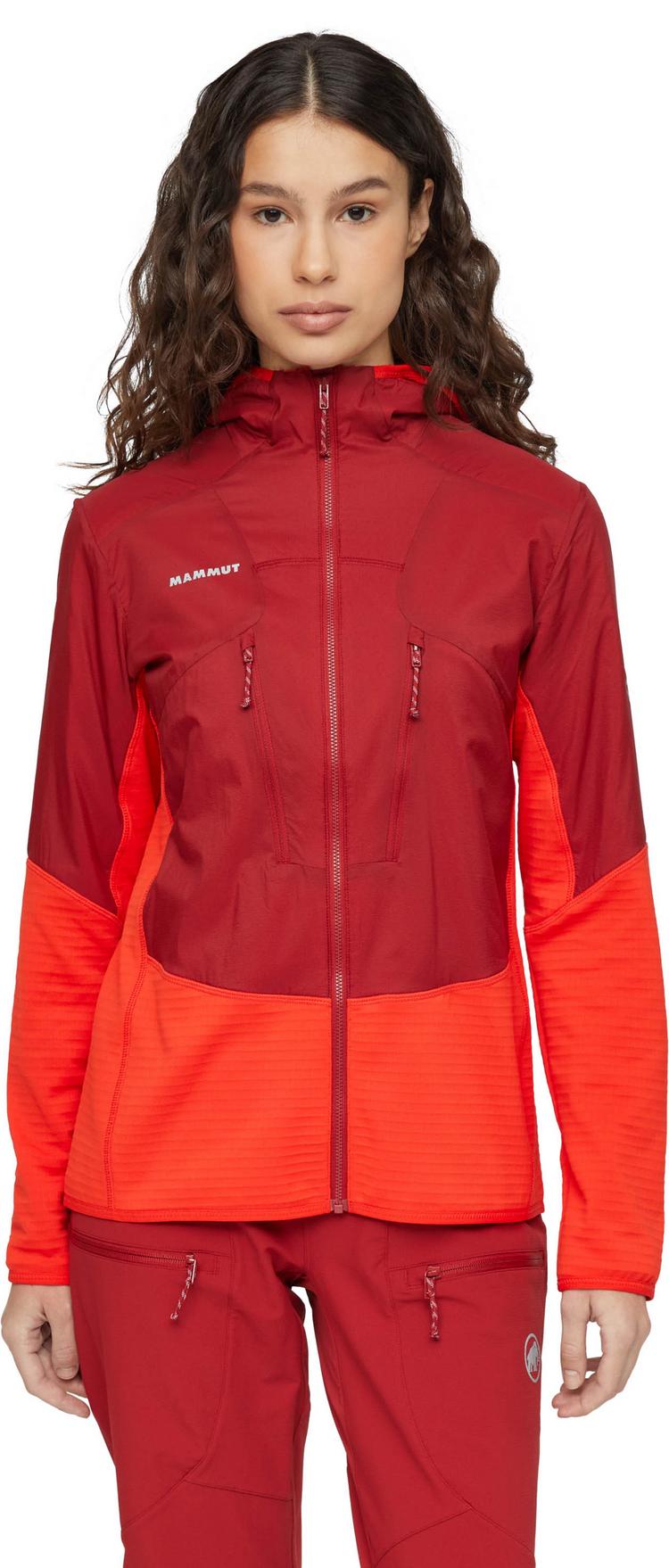 Mammut Mammut Aenergy Fleecejacke Damen - dark mammut red-mammut red - 0 | SportScheck