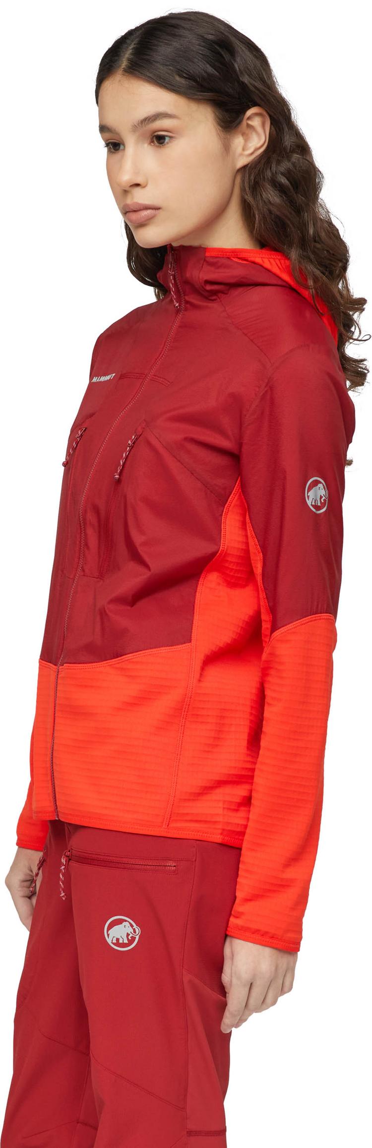Mammut Mammut Aenergy Fleecejacke Damen - dark mammut red-mammut red - 2 | SportScheck