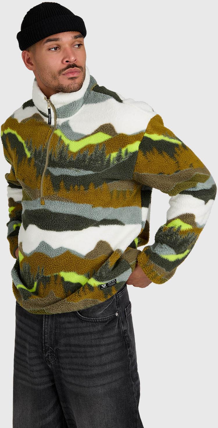 Brunotti Brunotti Fleeceshirt Herren - dusky green - 2 | SportScheck