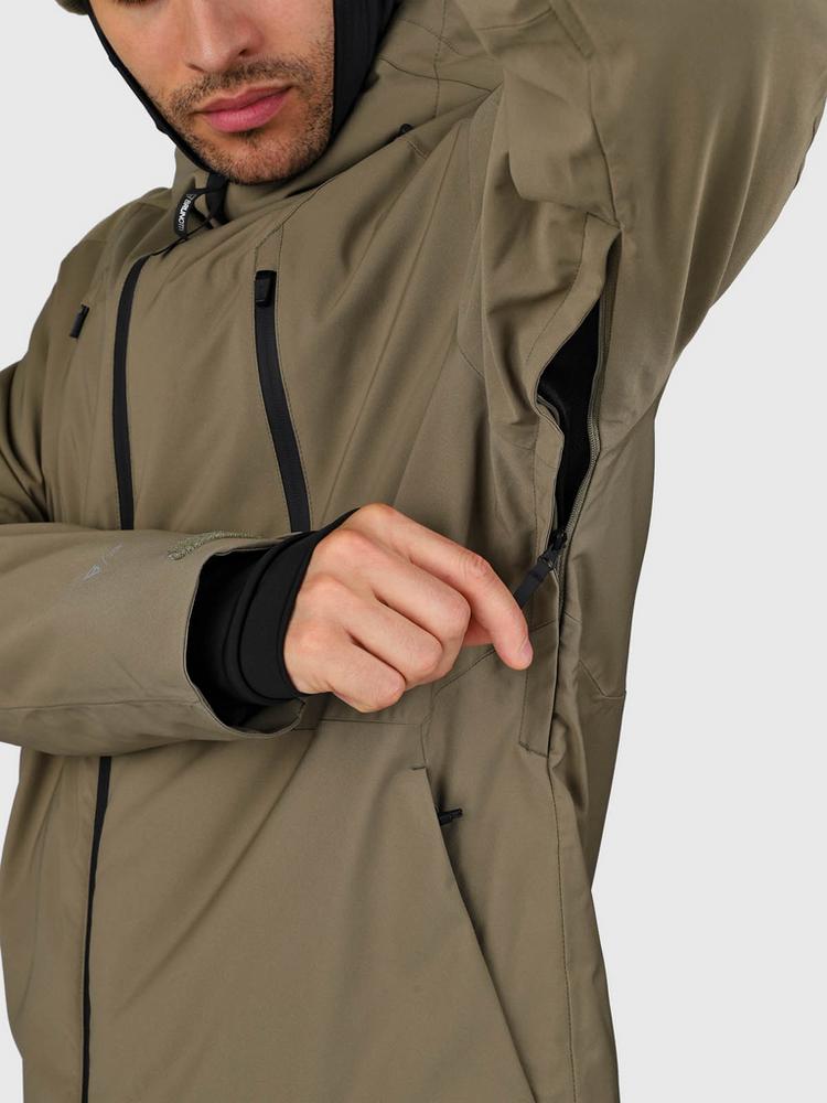 Brunotti Brunotti Norrow Skijacke Herren - dusky green - 4 | SportScheck