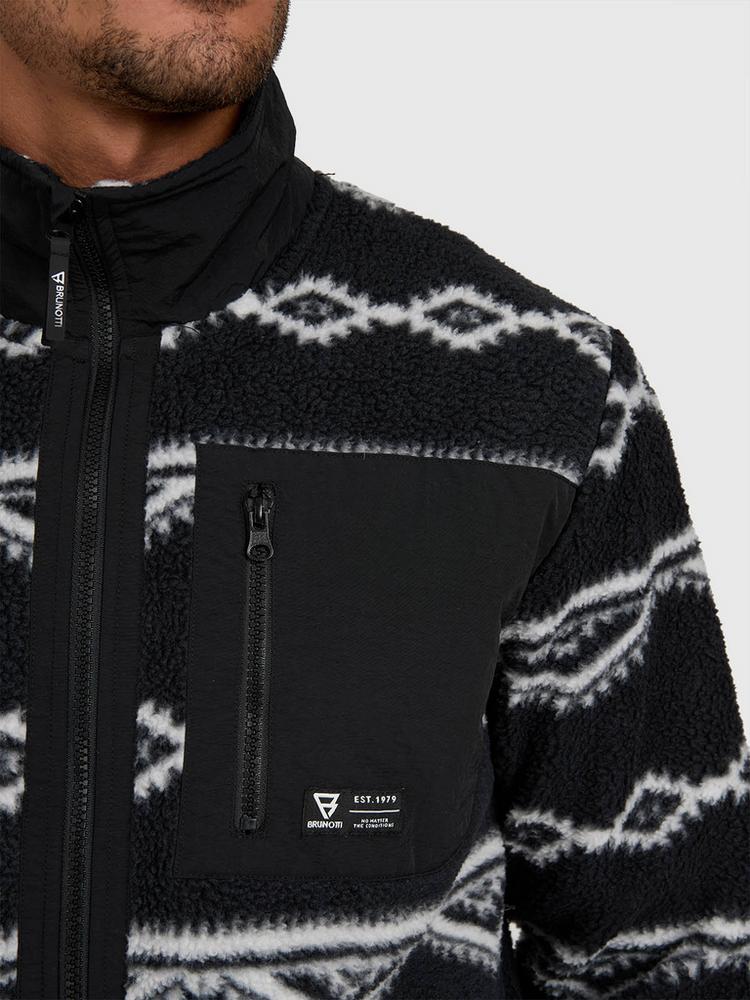 Brunotti Brunotti Fleecejacke Herren - black - 5 | SportScheck