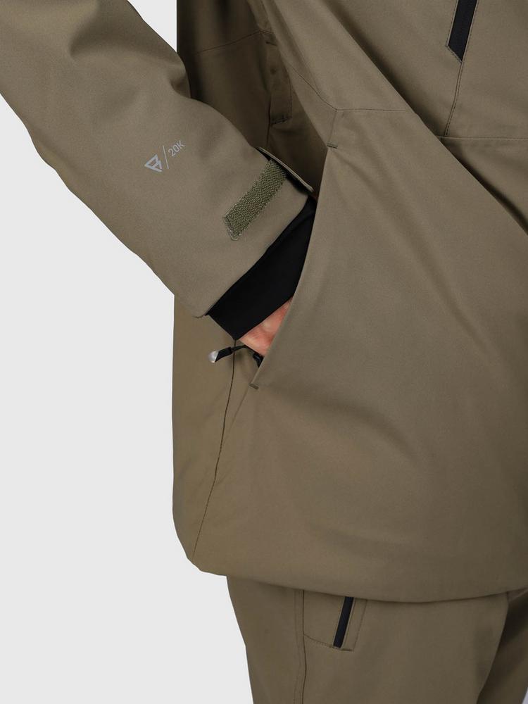 Brunotti Brunotti Norrow Skijacke Herren - dusky green - 6 | SportScheck