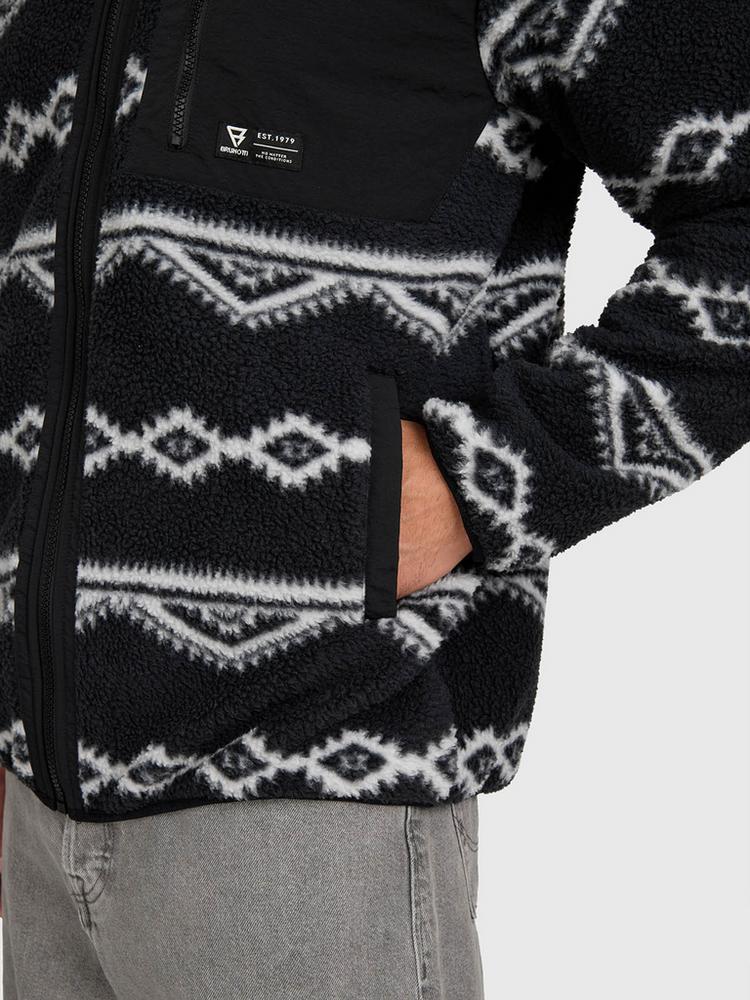 Brunotti Brunotti Fleecejacke Herren - black - 6 | SportScheck