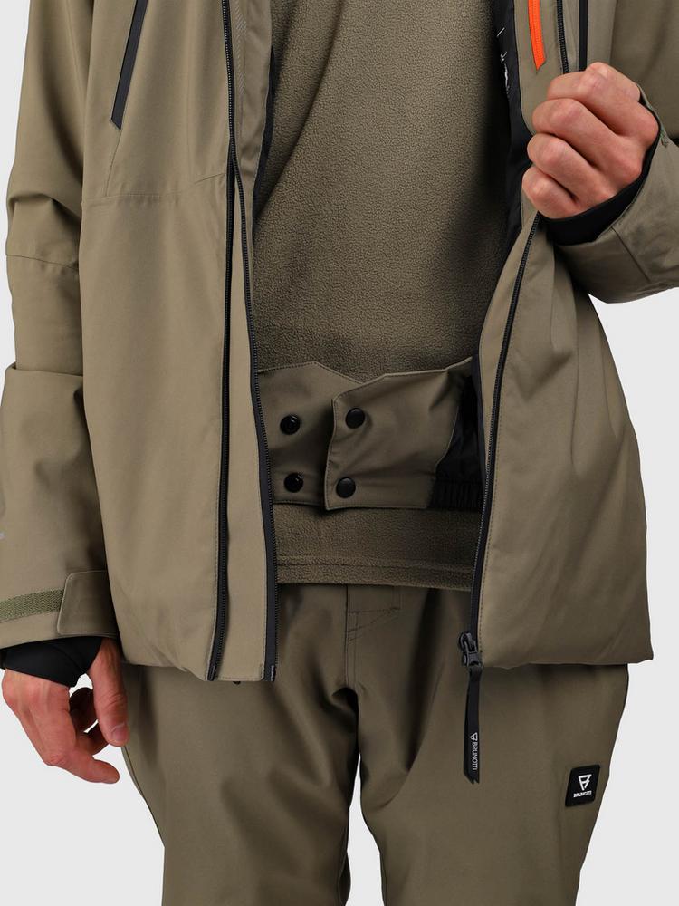 Brunotti Brunotti Norrow Skijacke Herren - dusky green - 7 | SportScheck