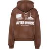 Another Cotton Lab Afterwork Hoodie - brown
