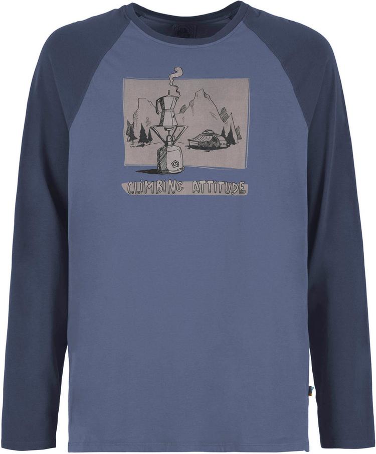 E9 E9 LONG COFFEE Sweatshirt Herren - steel-blue - 0 | SportScheck
