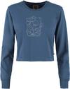 E9 ANEMONE Sweatshirt Damen - steel-blue