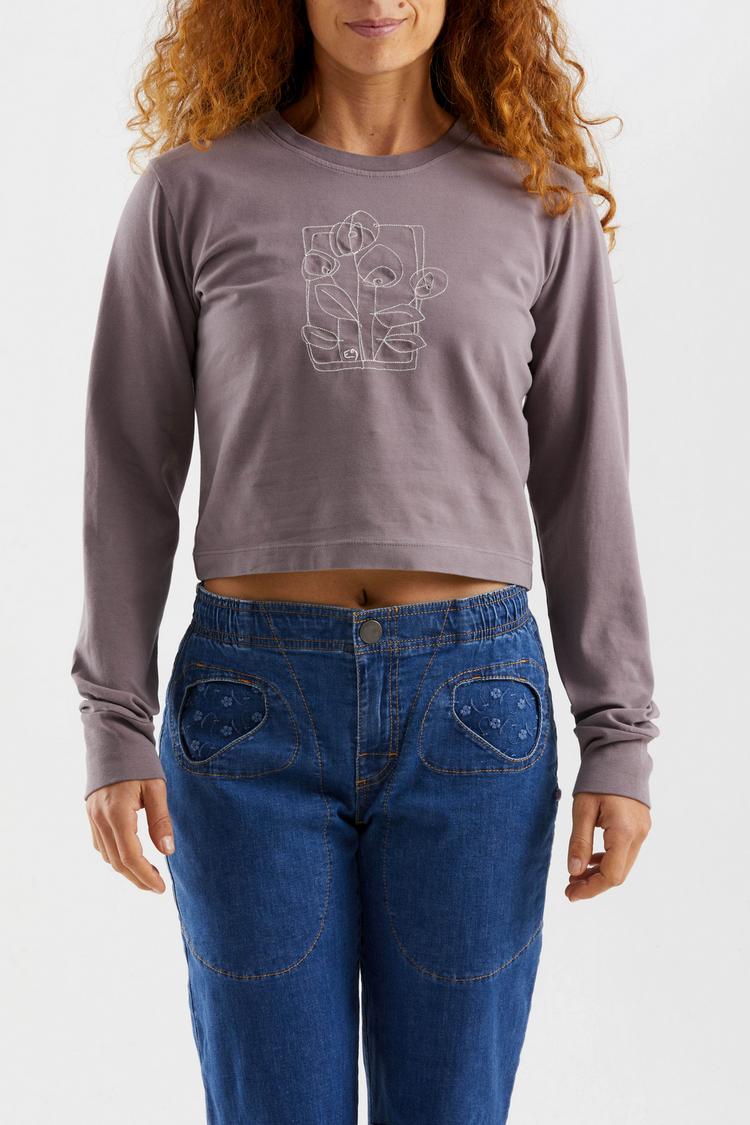 E9 E9 ANEMONE Sweatshirt Damen - steel-blue - 0 | SportScheck