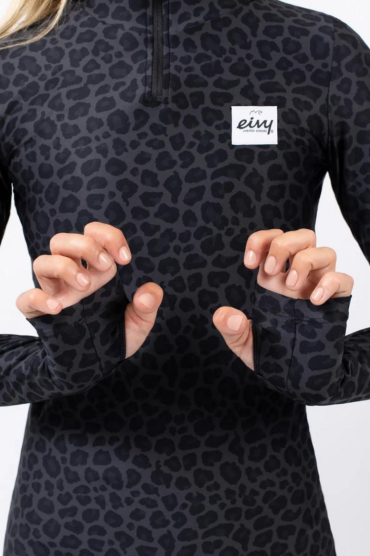 Eivy Eivy Langarmshirt Damen - black leopard - 2 | SportScheck