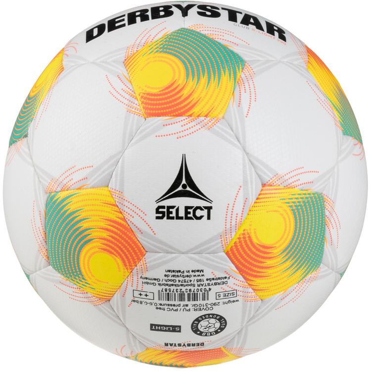 Derbystar Derbystar Club Light 350 v26 Fu&szlig;ball - weiss gelb gr&uuml;n - 0 | SportScheck