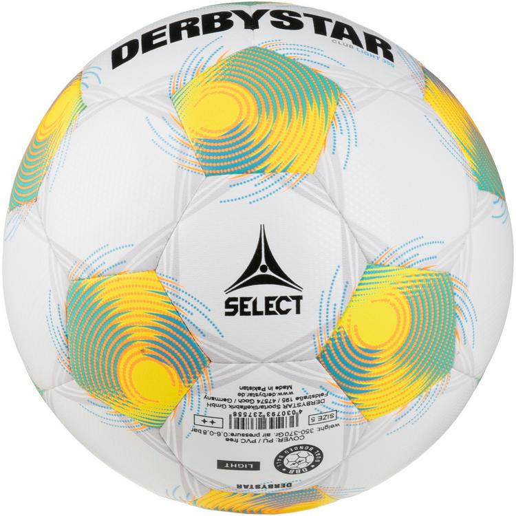 Derbystar Derbystar Club S-Light 290 v26 Fu&szlig;ball - weiss gelb gr&uuml;n - 0 | SportScheck